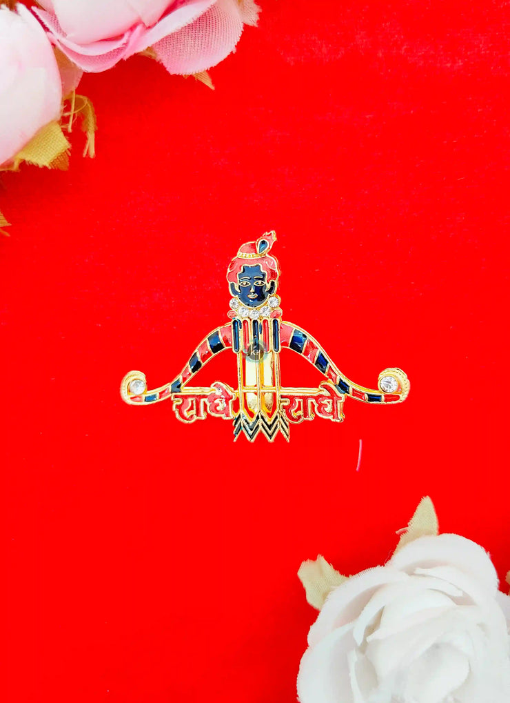 Laddu Gopal toy Broutch (random color)
