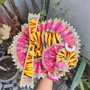 Shivratri special poshak for laddu gopal with pagadi