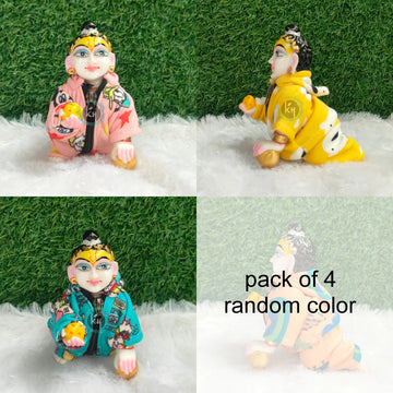 Winter track suit for laddu gopal ji pack of 4 (RANDOM COLOUR)
