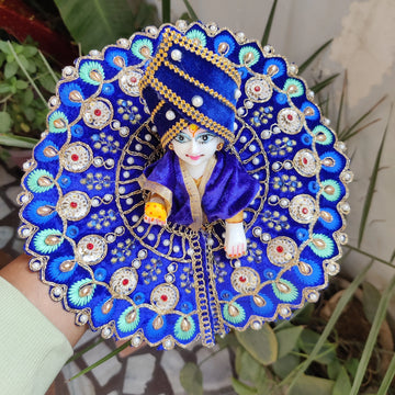 Laddu gopal heavy velvet dress special for winter