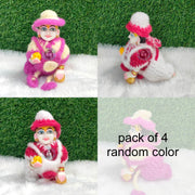 Wollen jump suit for laddu gopal ji pack of 4 (RANDOM COLOUR)