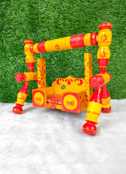 Unique design Wooden palna for laddu gopal ji